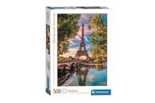 Puslespill - Clementoni Jigsaw Puzzle Along The Seine 500pcs. Gulv - 35524