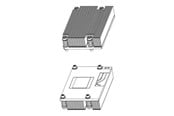 Prosessor-kjøler - Dell - processor heatsink - for CPU 95W or higher customer kit - CPU Kjøleribbe (uten vifte) - 412-BBJD