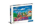 Puslespill - Clementoni Jigsaw Puzzle Park Guell Barcelona ​​1000 pcs. Gulv - 39744