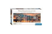 Puslespill - Clementoni Jigsaw Puzzle Panorama Bright Amsterdam 1000pcs. Gulv - 39838