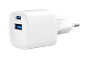 Mobil - Adaptere og ladere - Gembird power adapter - USB Type A 24 pin USB-C - 20 Watt - TA-UC-PDQC20-W-01