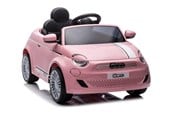 Elektrisk bil - Azeno Electric Car - Fiat 500e 12V - Pink - 6951305