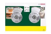 Gjærsager - Bosch diamond cutting disc set - for tile - 2 pieces - 2607019484