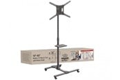 Veggmontering, AV-braketter & AV-møbler - Barkan Mobile TV stand with metal shelf 50 kg - SW411H