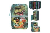 Skole - Depesche Dino World Triple Pencil Case DANGER - 0411757