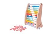 Babyleker - Classic World Wooden Abacus with Counting Cards - 54181