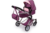 Dukker, Bamser & Utstyr - Bayer Design Dolls Pram City Neo - Purple (18137AA) - 18137AA