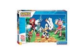 Puslespill - Clementoni Jigsaw Puzzle Super Color Maxi Sonic 104pcs. Gulv - 25764