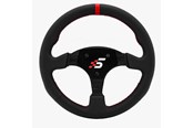 Spill - Tilbehør - Simagic Rounded Wheel without HUB - Leather - 330mm - P-330R(Leather)