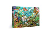 Puslespill - eeBoo Puzzle 100 pcs - Love of Bugs - EPZLVB