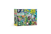 Puslespill - eeBoo Puzzle 20 pcs - Rainforest Life - EPZRS20