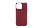 Mobil - Deksel og etui - Essentials Sand Bursted Cover Burgund - iPhone 15 Pro Max - 3052070