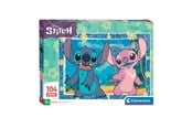 Puslespill - Clementoni Jigsaw Puzzle Super Color Disney Stitch III 104pcs. Gulv - 27573