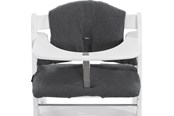 Babyutstyr - Hauck Select high chair cushion Jersey Charcoal - 667033