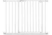 Babyutstyr - Hauck Clear Step Autoclose 2 security gate 75 - 80 cm white + 21 cm extension piece - 59750