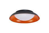 Lamper - LEDVANCE ORBIS Plate Click Dim 310mm 19W/830 black/orange - 4099854285899