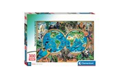 Puslespill - Clementoni Jigsaw Puzzle Super Color The Wonderful Animal World 300pcs. Gulv - 21723