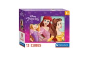 Puslespill - Clementoni Block Puzzle Disney Princess 12pcs. Blokk - 41197