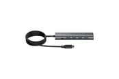 USB-hub - Obsbot 3-in-1 USB 3.0 Hub USB-hub - USB 3.0 - 3 porter - Sølv - OHB-2307-CW