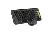 Tastatur - Logitech POP Icon Combo - Grafitt - Tastatur & Mussett - Nordisk - Svart - 920-013266