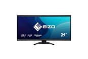 Skjerm - 34" EIZO FlexScan EV3450XC-BK - 3440x1440 (UWQHD) - IPS - 94W USB-C - EV3450XC-BK