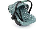 Dukker, Bamser & Utstyr - Bayer Design Deluxe Car Seat with Canopy for Dolls - Green w/ Stars (67958AA) - 67958AA