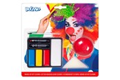 Rollelek - Boland Face Paint Set Clown with Clown Nose - 45064