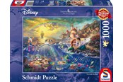 Puslespill - Schmidt Puzzle Thomas Kinkade: Disney The Little Mermaid 1000 pcs - SCH4794