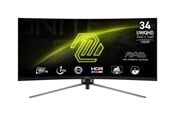 Skjerm - 34" MSI MAG 345CQRDE - LED monitor - curved - 34" - HDR - 9S6-3DD14H-003