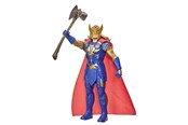 Figurer - Hasbro Marvel Studios’ Thor: Love and Thunder Stormbreaker Strike Thor Toy 12-Inch-Scale Electronic Figure Kids Ages 4 and Up - F33605E00