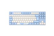 Tastatur - Varmilo VPT88 Sea Melody V3 - Wireless (Tri-Mode) - Gateron G Pro 3.0 Red - Gamingtastatur - Uten numpad - Nordisk - Blå - A79A038G7A5A02A033