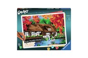 Kreative leker - Ravensburger CreArt Painting by Numbers - Mill in Blautopf - 235469