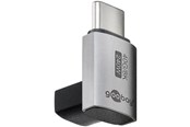 Skjermkabel - Pro USB-C - USB4 - 90° short - adapter - silver - 4040849744440