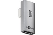 Skjermkabel - Pro USB-C - USB4 - 90° rotated - adapter - silver - 4040849744433