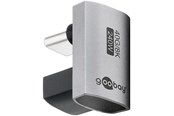 Skjermkabel - Pro USB-C - USB4 - 180° U-Shape - adapter - silver - 4040849744457