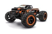 Fjernstyrt - BLACKZON Slyder MT 1/16 4WD Electric Monster Truck - Orange - 540099