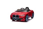 Elektrisk bil - Nordic Play Electric Car BMW I4 4x12V motors EVA wheels PU leather seat - 805-899