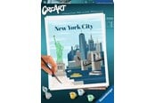 Kreative leker - Ravensburger CreArt Painting by Numbers - Colorful New York - 236862