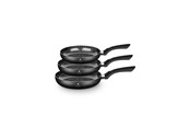 Panner - Scandinavian Collection - 3 pcs. Frypan set - Black - 5740007816000