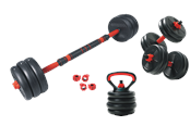 Sport & Fitness - ASG Adjustable Weight Set 20 kg - ASG2020IONE SIZE