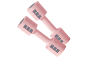 Sport & Fitness - ASG Adjustable Dumbbell Set 5 kg. Pink - ASG5125PINKONE SIZE