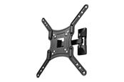 Veggmontering, AV-braketter & AV-møbler - Nedis TVWM1430BK bracket - full-motion - for TV - black 30 kg 55" 100 x 100 mm - TVWM1430BK