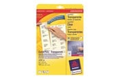 Papir, Fotopapir & Etiketter - Avery L4770 - transparent address labels - 1000 pcs. - 25.4 x 45.7 mm - L4770-25