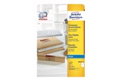 Papir, Fotopapir & Etiketter - Avery - transparent address labels - 25 label(s) - A4 - J8567-25