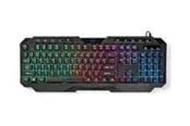 Tastatur - Nedis - keyboard - QWERTY - US - black Input Device - Gamingtastatur - Amerikansk Engelsk - Svart - GKBD110BKUS