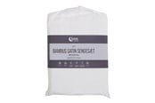 Reklameartikler - Luna Sleep - Bamboo satin bedding - White - Sengetøy - 5740007811722