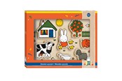 Babyleker - Bambolino Toys Wooden Puzzle Miffy Chunky 7 pcs. - 17074