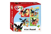 Puslespill - Bambolino Toys Bing Puzzle 4in1 Gulv - 19091