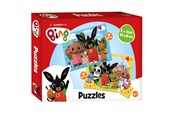 Puslespill - Bambolino Toys Bing Puzzle 2x12pcs. Gulv - 19095