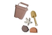 Babyleker - Nuuroo Millan silicone beach set - Brown Color Mix - NU441BC